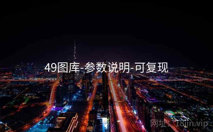 49图库-参数说明-可复现 49图库-参数说明-可复现